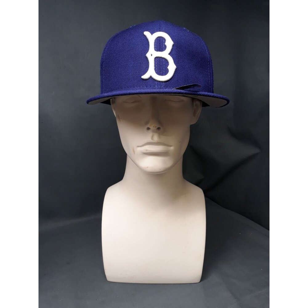 New Era 59Fifty Men's Fitted Brooklyn Dodgers Hat Blue Size 7 1/4 NEW!
